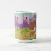 Poppie kunst koffiemok (Center)