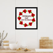 Poppie lepel - Poster (Keuken)