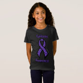 Poppie/lint.. epilepsie t-shirt (Voorkant volledig)