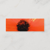 Poppie Mini Visitekaartje (Achterkant)