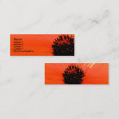 Poppie Mini Visitekaartje (Voorkant / Achterkant)