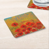 Poppie Onderzetter (Schuin)