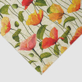 Poppie overal ontkoppeling tissuepapier (Detail)