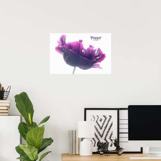 Poppie Poster (Thuiskantoor)
