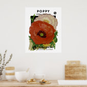 Poppie Poster (Keuken)