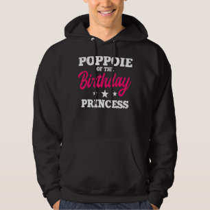 Poppie van de Birthday Princess Party Bday Celebra Hoodie
