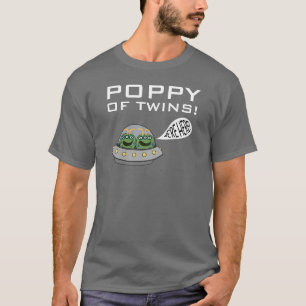 Poppie van Twins "We are here!" T-shirt