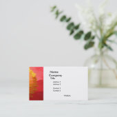 Poppie Visitekaartje (Staand voorkant)