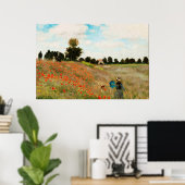 Poppies, 1886 poster (Thuiskantoor)