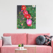 Poppies 2009 canvas afdruk (Insitu (Woonkamer))