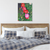 Poppies 2009 canvas afdruk (Insitu (Slaapkamer))