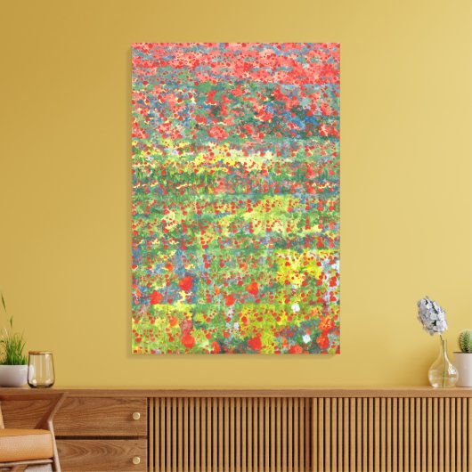 Poppies 2012 canvas afdruk (Insitu (Woonkamer))