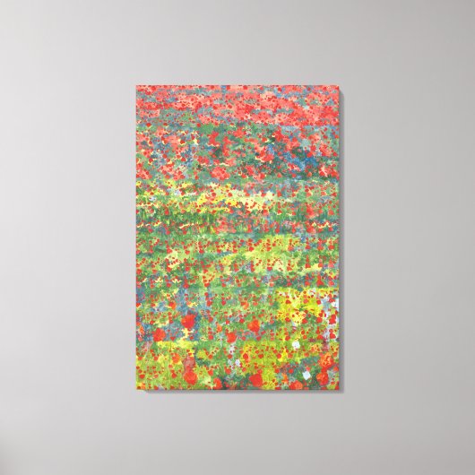 Poppies 2012 canvas afdruk (Voorkant)