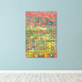 Poppies 2012 canvas afdruk (Insitu (Houten vloer))
