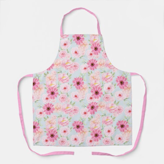 Poppies Apron Schort (Voorkant)
