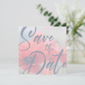 Poppies Bewaar de datum Sjabloon (Staand voorkant)