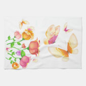 Poppies & Butterflies Amerikaanse MoJo Keukenhandd Theedoek (Horizontaal)