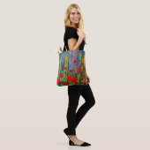 Poppies Canvas tas Art Abstract (Op model)