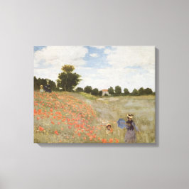Poppies Claude Monet Canvas Afdruk