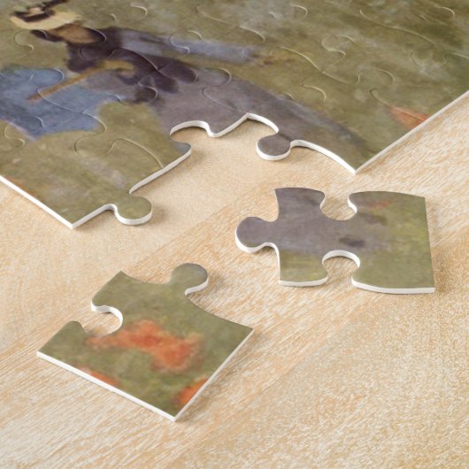 Poppies Claude Monet Legpuzzel (Zijkant)