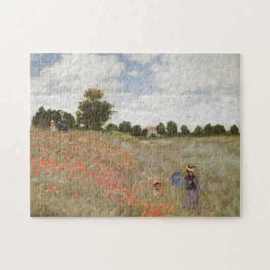 Poppies Claude Monet Legpuzzel (Horizontaal)