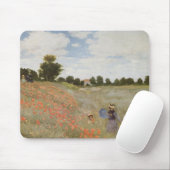 Poppies Claude Monet Muismat (Met muis)