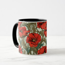 Poppies Coffee Mok