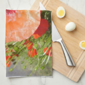 Poppies - Coquelicots Theedoek (Quarter Fold)