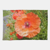 Poppies - Coquelicots Theedoek (Horizontaal)