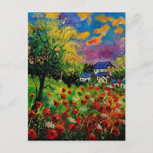 poppies daisies 560110 briefkaart (Voorkant)