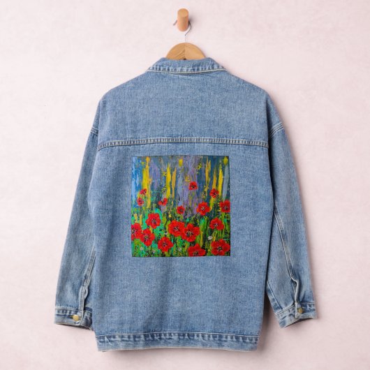 Poppies denim jeans jas denim jacket (Hangar)