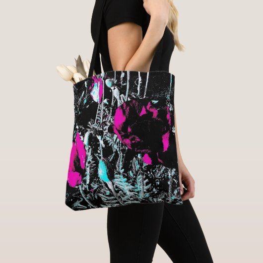 Poppies donker tas (Dichtbij)