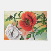 Poppies Doormat Deurmat (Voorkant)