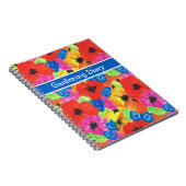 Poppies en Cornflower Notitieboek of Journal (Rechterzijde)