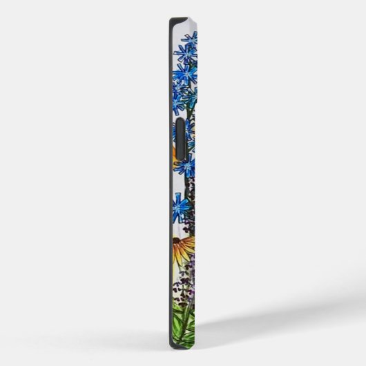 Poppies en korenbloem Case-Mate iPhone case (Achterkant / Rechts)