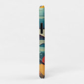 Poppies en vossenstaarten Abstract bloemveld Case-Mate iPhone Case (Achterkant/rechts)