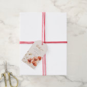 Poppies en Wildbloemen Bruiloft Cadeaulabel (Met Touw)