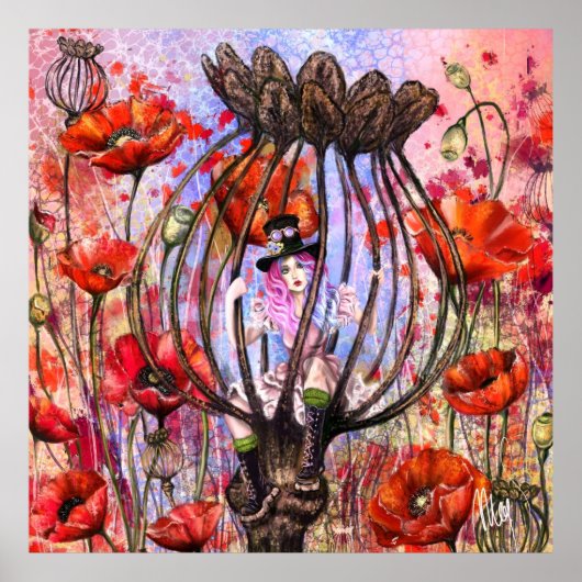Poppies Fantasy Posters (Voorkant)