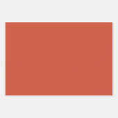 Poppies Floral Poppy Inpakpapier Vel (Voorkant 2)