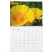Poppies FLOWERS MEADOWS Calendar Gifts Feestdagen Kalender (Mar 2026)