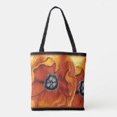 Poppies Galore Tote Bag (Achterkant)