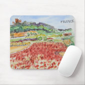 Poppies-gebied in de Franse Muismat (Met muis)
