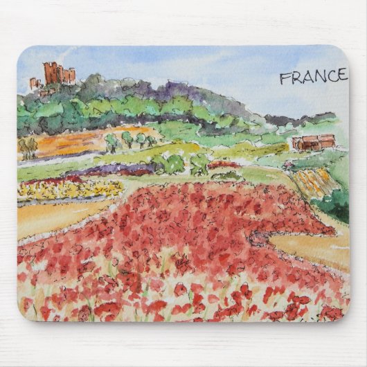 Poppies-gebied in de Franse Muismat (Voorkant)