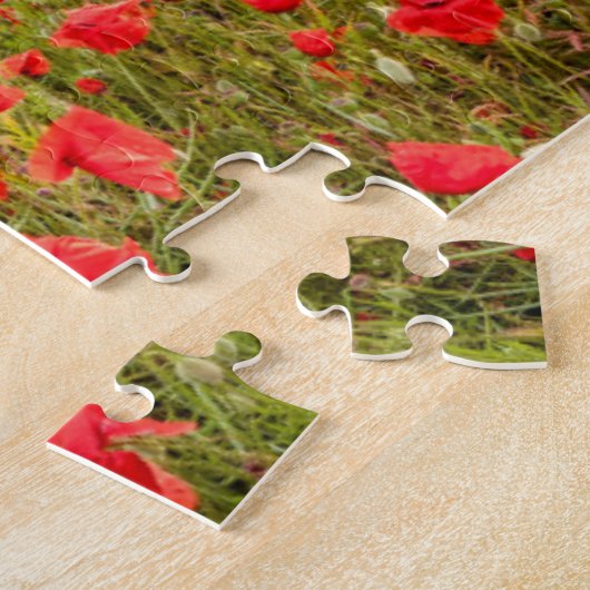 Poppies-gebied Legpuzzel (Zijkant)