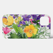 Poppies & Geraniums Case-Mate iPhone Case (Achterkant (horizontaal))