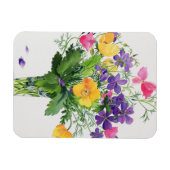 Poppies & Geraniums Magneet (Horizontaal)