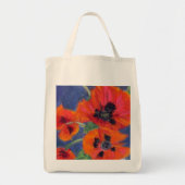 Poppies Grocery Canvas tas (Voorkant)