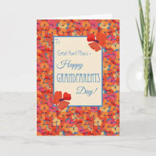 Poppies, Grootouders Dag Kaart te personaliseren