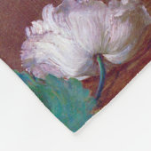 Poppies, Henri Fantin-Latour Fleece Deken (Hoek)