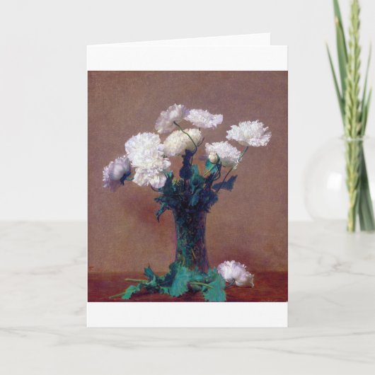 Poppies, Henri Fantin-Latour Kaart (Voorkant)